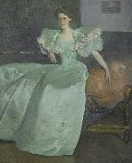 John White Alexander Miss Helen Manice oil painting